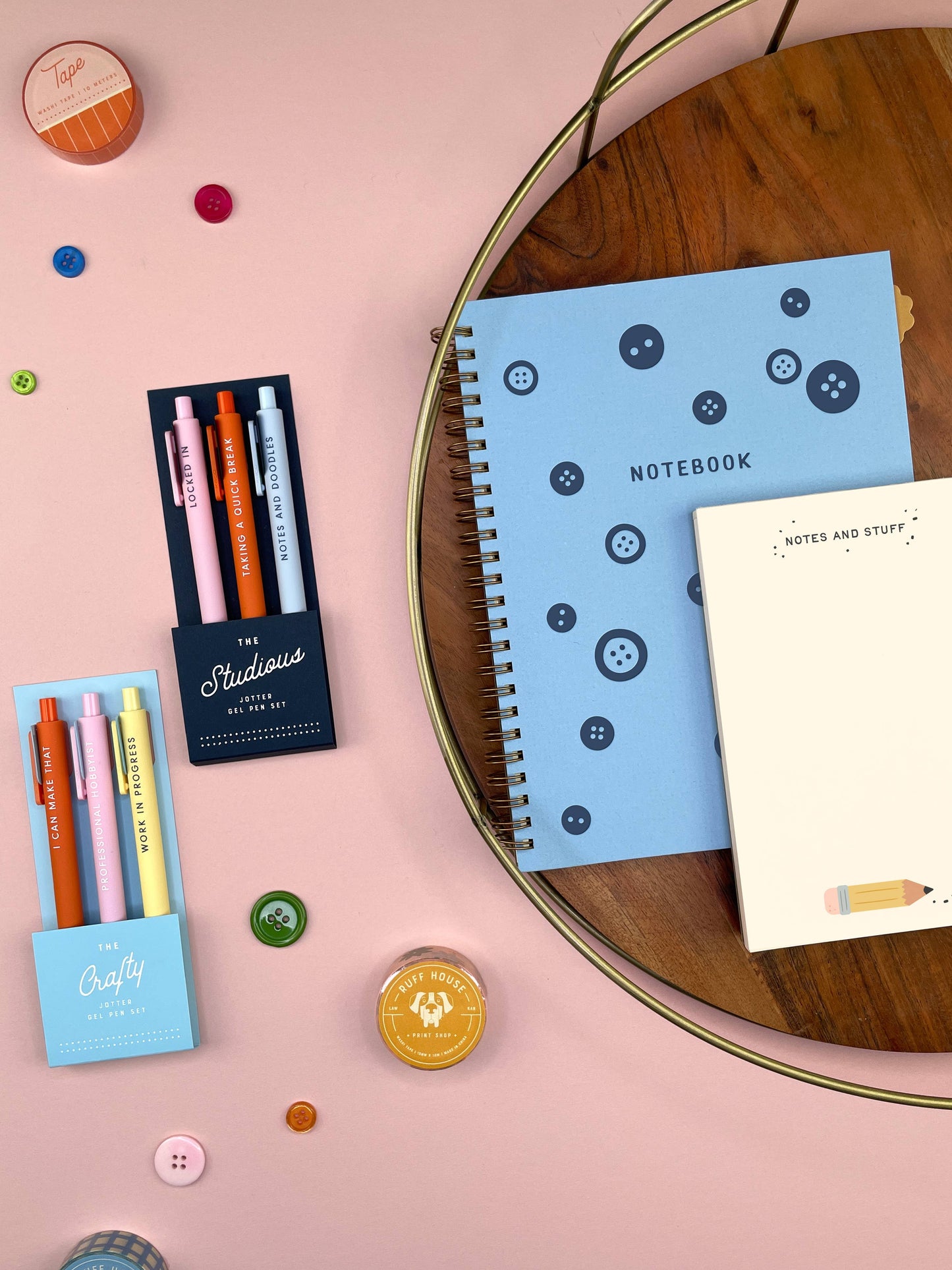 Crafty Jotter Gel Pen: Set of 3