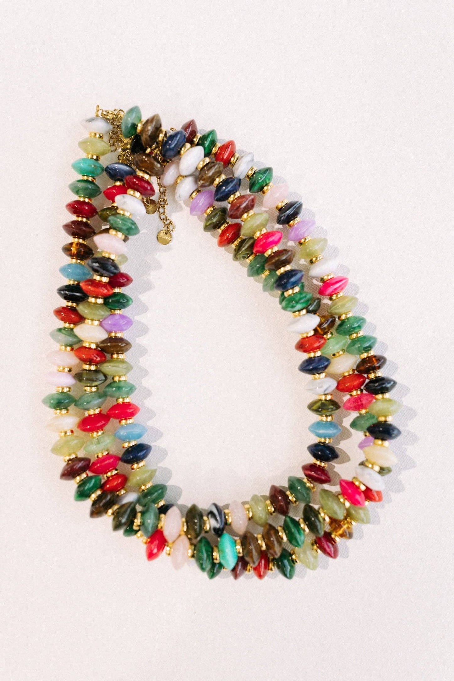 Kaleidoscope Beaded Necklace