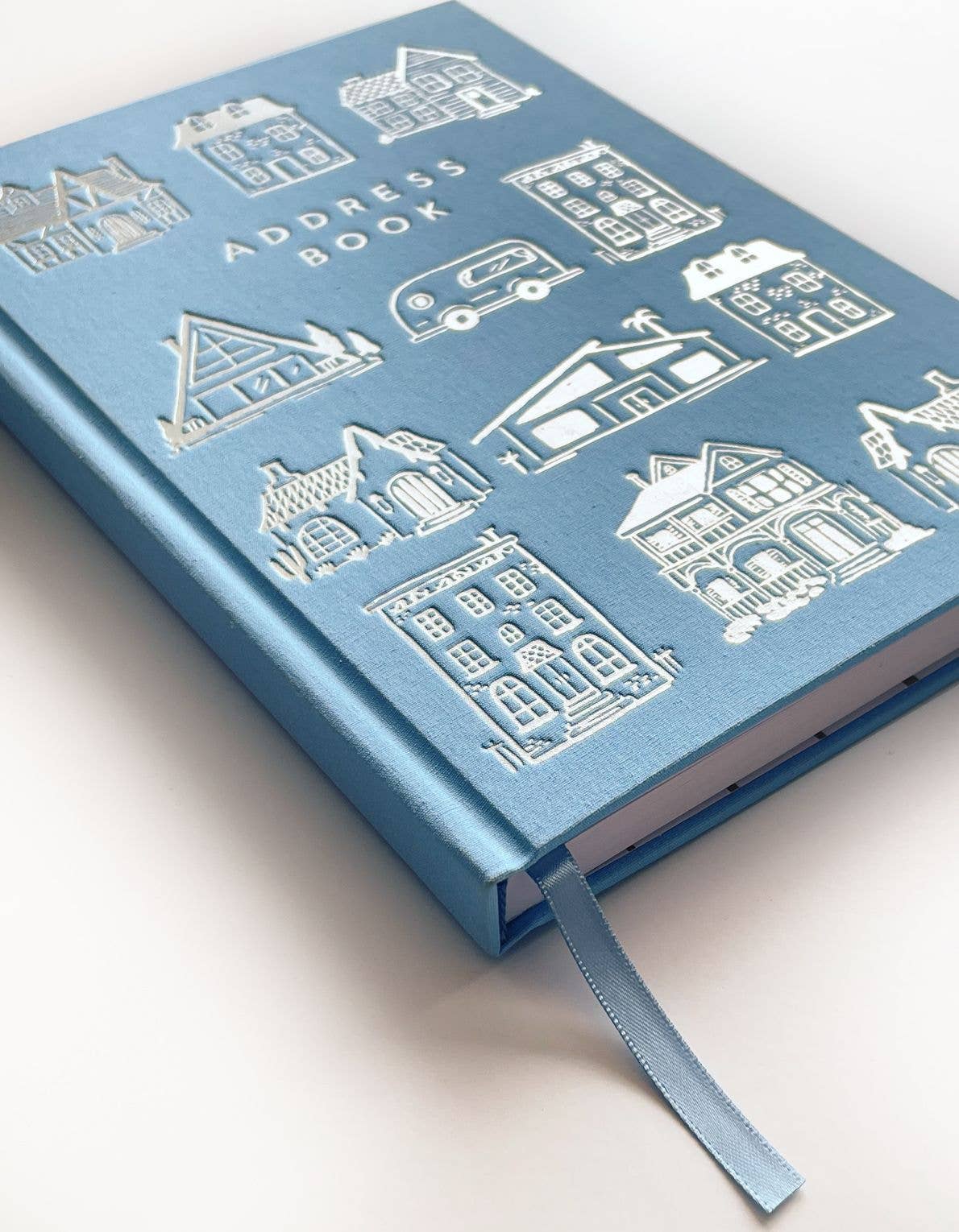 Address Book | Houses (Blue)