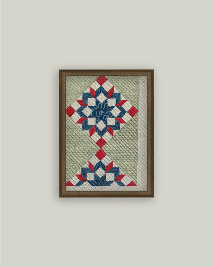 American Quilt Pattern: 5x7