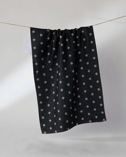 Night Bloom Tea Towel