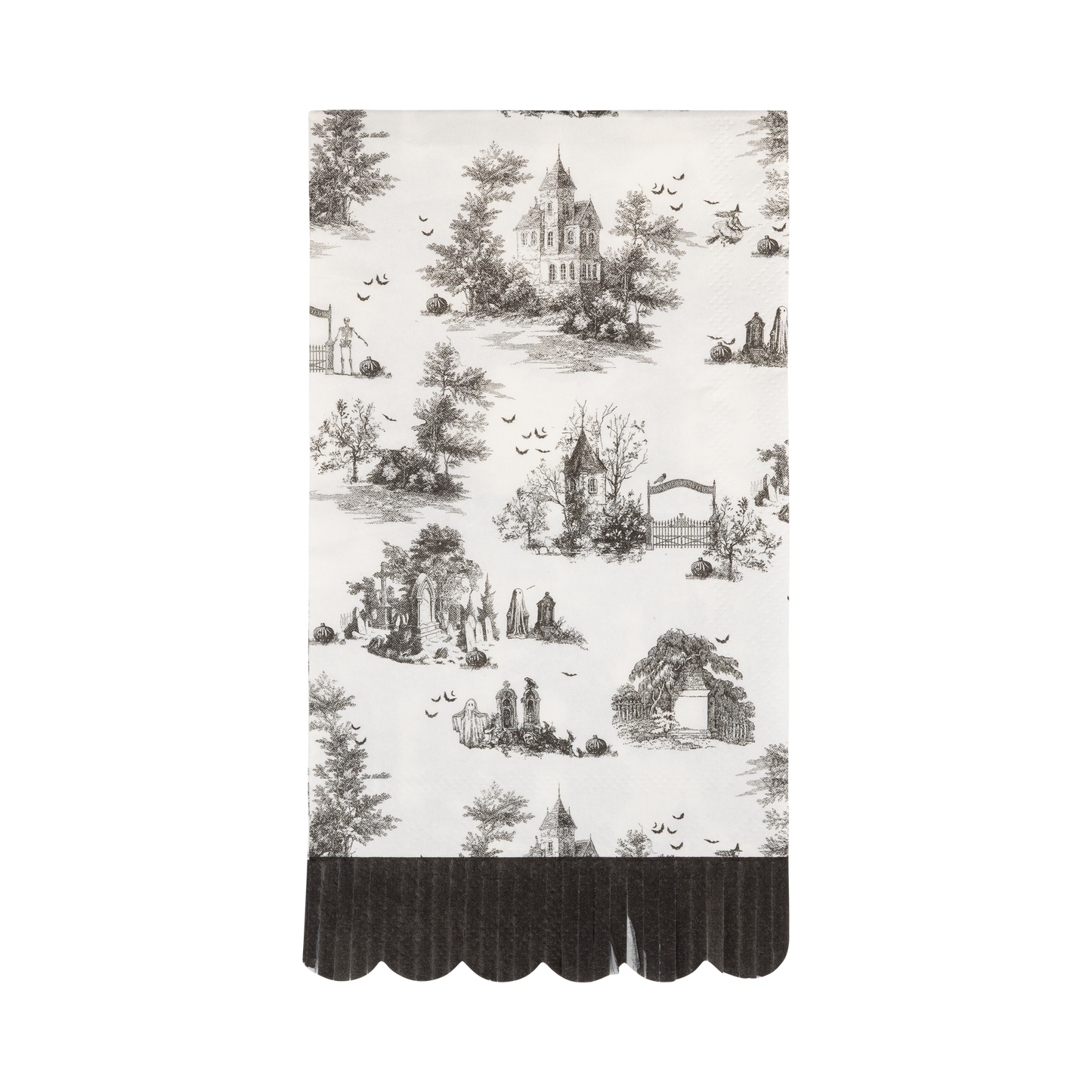 Halloween Toile Dinner Napkin