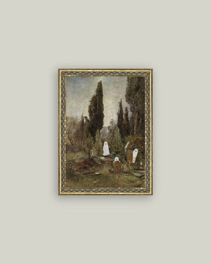 Graveyard Ghosts: 5x7