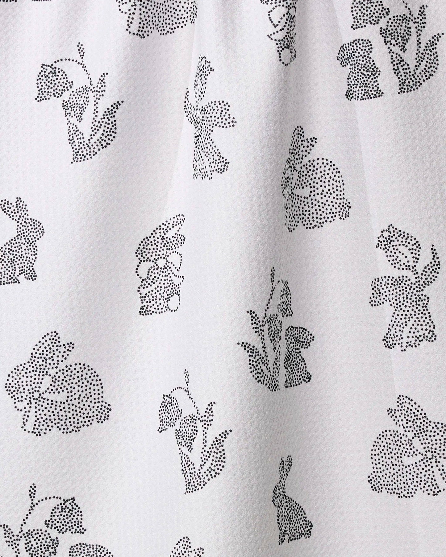 Bunny Dots Tea Towel