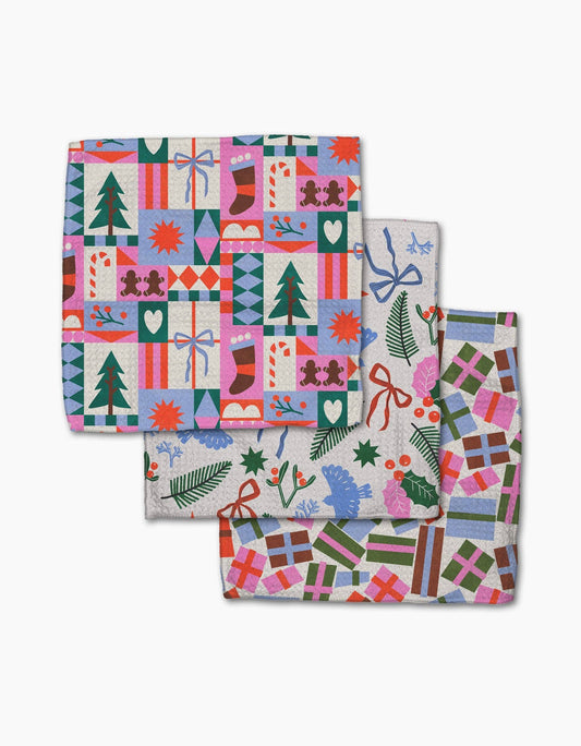 Festive Cheer Dishcloth Set