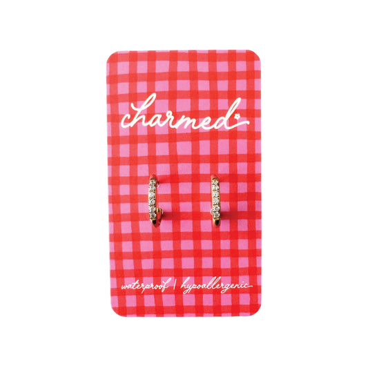 Small Sparkle Hoop | Hypoallergenic & Click-In