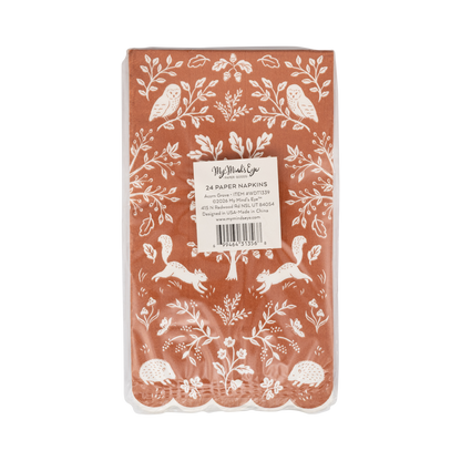 Acorn Grove Dinner Paper Napkins