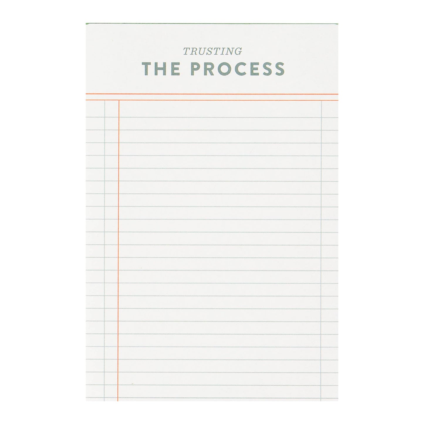 Trusting the Process 4x6 Notepad