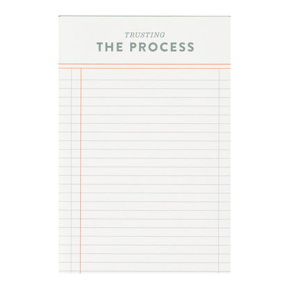 Trusting the Process 4x6 Notepad