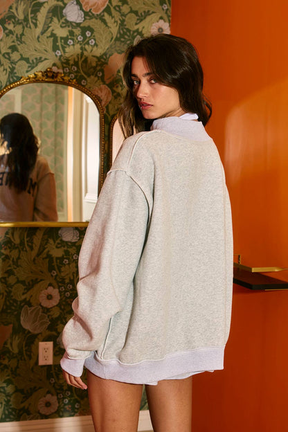 Midwest/Midwest Babe Reversible Crew Sweatshirt