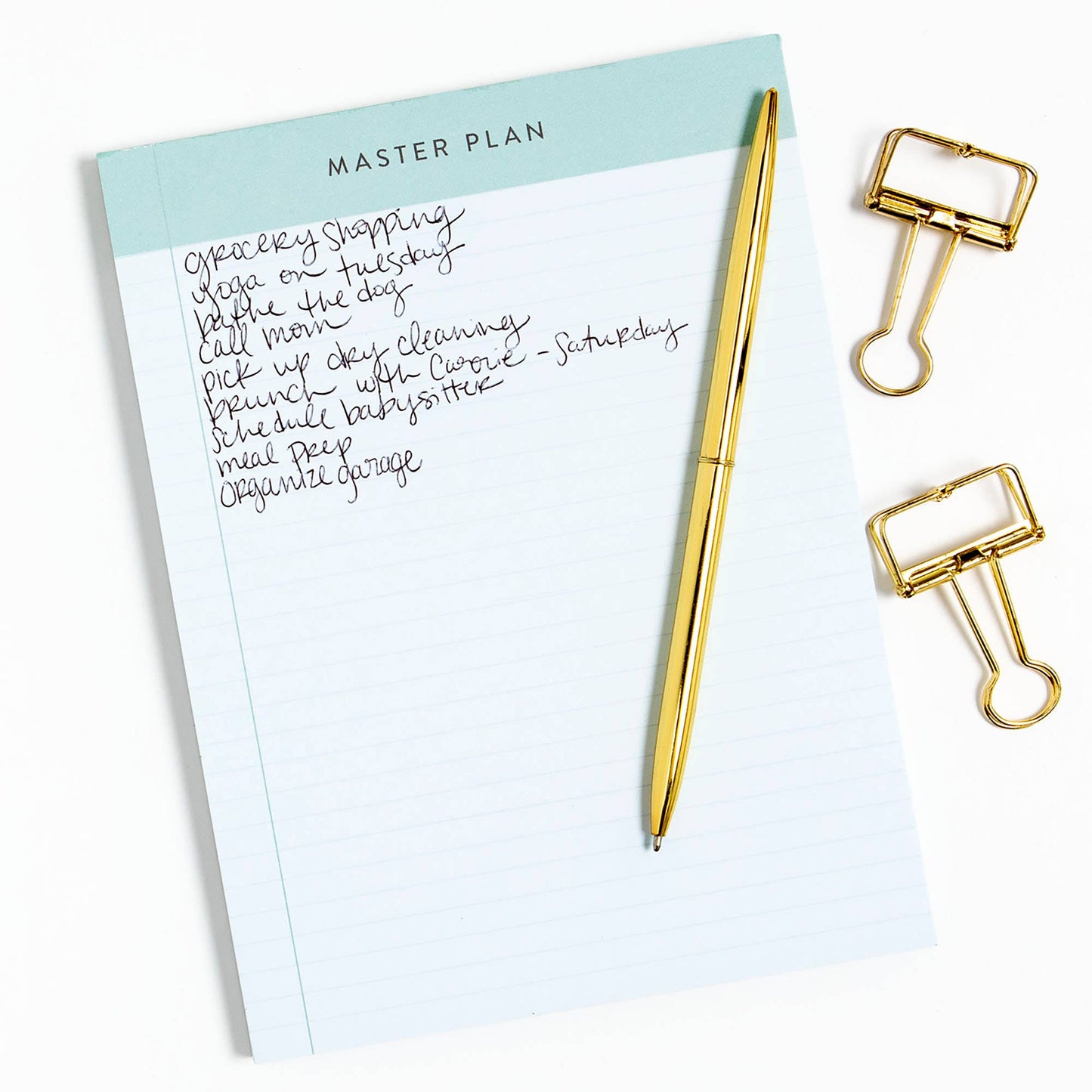 Master Plan Notepad