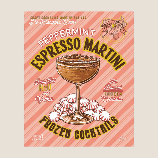 Peppermint Espresso Martini Frozen Cocktail