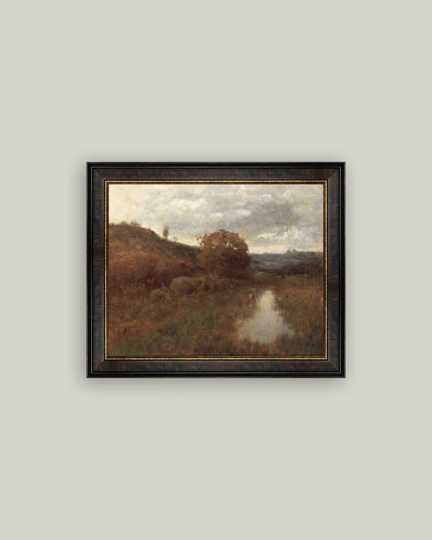 Hill and Hollow in Autumn: 12x10