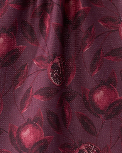 Rich Garnet Tea Towel