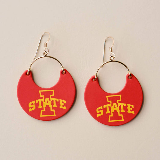 Cyclone Cardinal Iowa State University Ninas: Gold