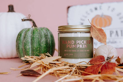 Hand Picked Pumpkin Candle: 16 oz Candle