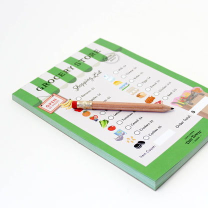 Tiny Town Play Notepad - Grocery Store