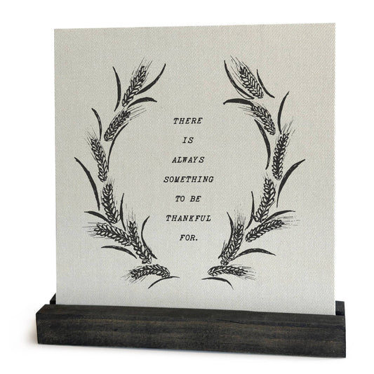 Thankful Fall Shelf Decor