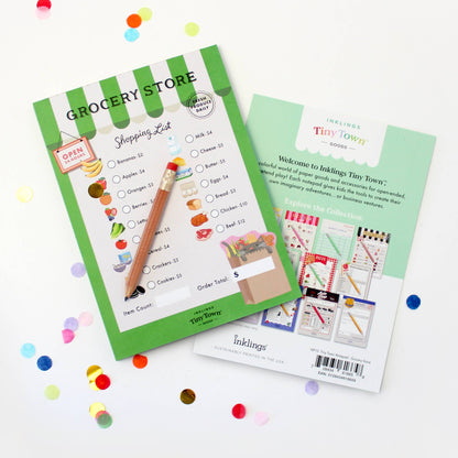 Tiny Town Play Notepad - Grocery Store