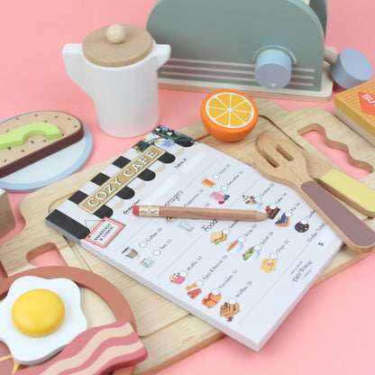 Tiny Town Play Notepad - Cozy Cafe