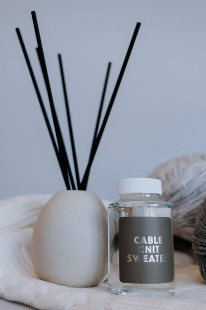 Cable Knit Sweater Reed Diffuser