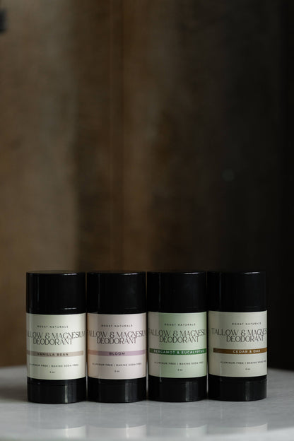 Tallow & Magnesium Deodorant (3 scents available)