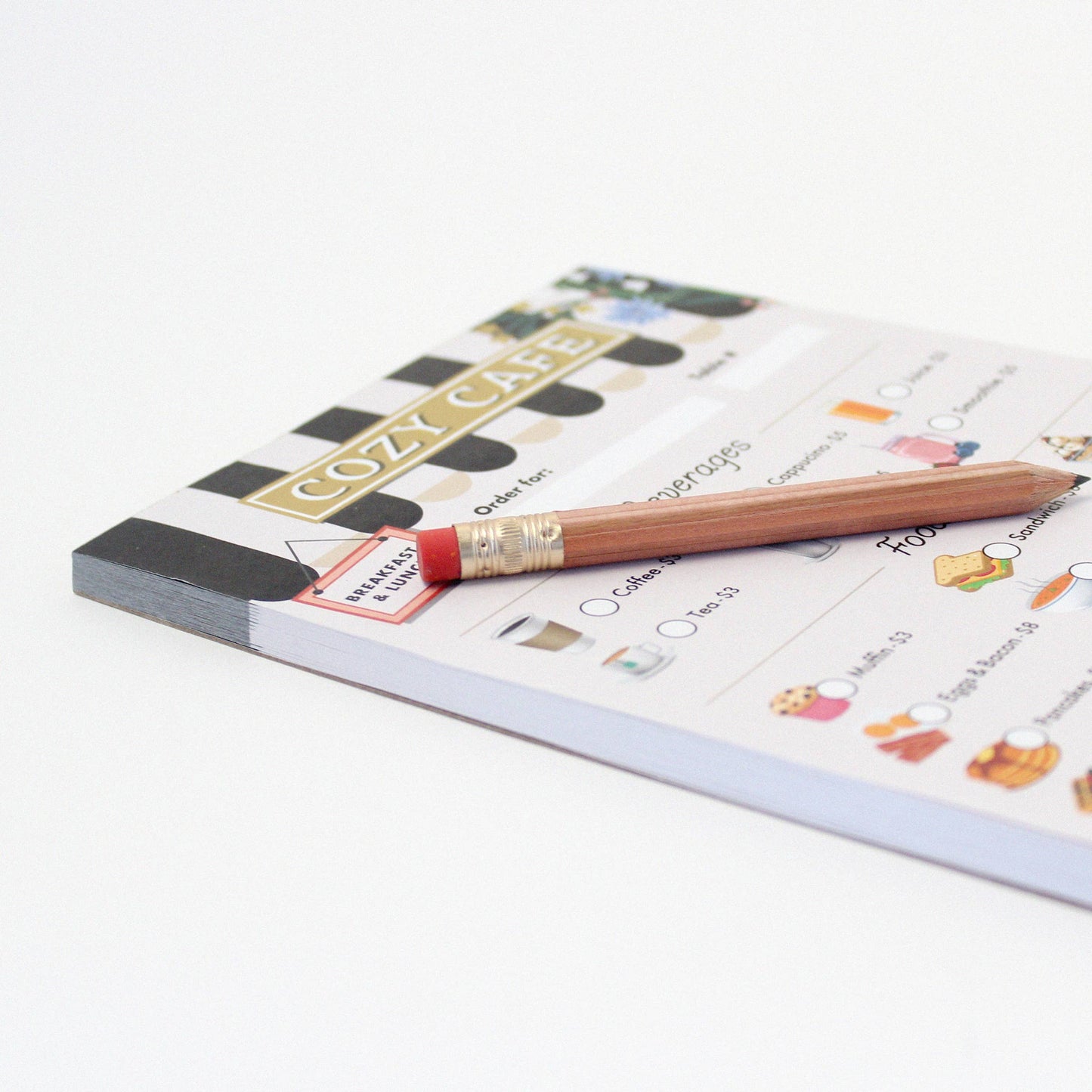 Tiny Town Play Notepad - Cozy Cafe