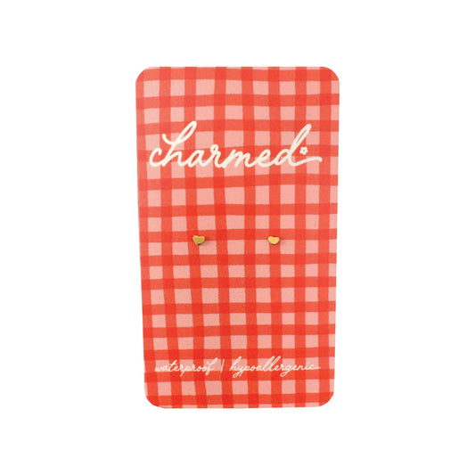 Itty Bitty Hearts | Hypoallergenic & Screw-Back