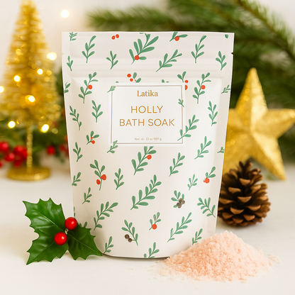 Christmas Holly 🌿 Holiday Bath Soak
