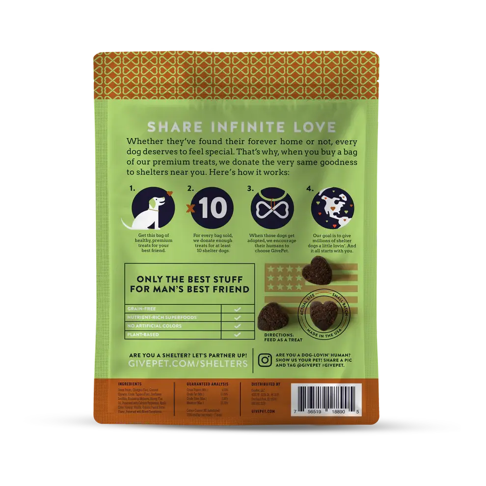 GivePet Beagle Scout Soft and Chewy Training Dog Treats