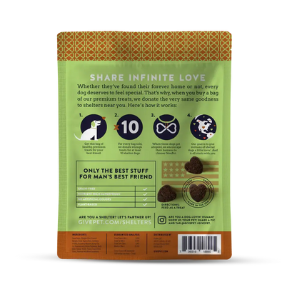 GivePet Beagle Scout Soft and Chewy Training Dog Treats