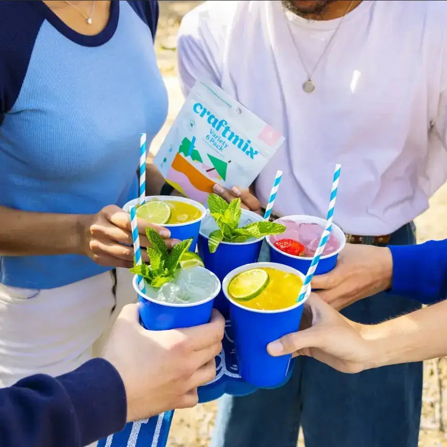 Blueberry Lemonade & Cocktail Mixer - 6 Servings Multipack