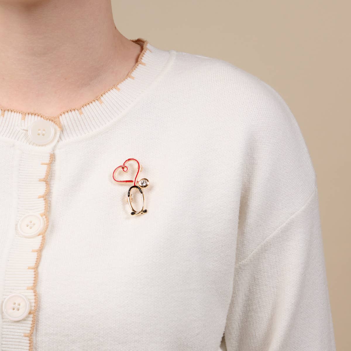 Timeless Brooch–Nurse Love