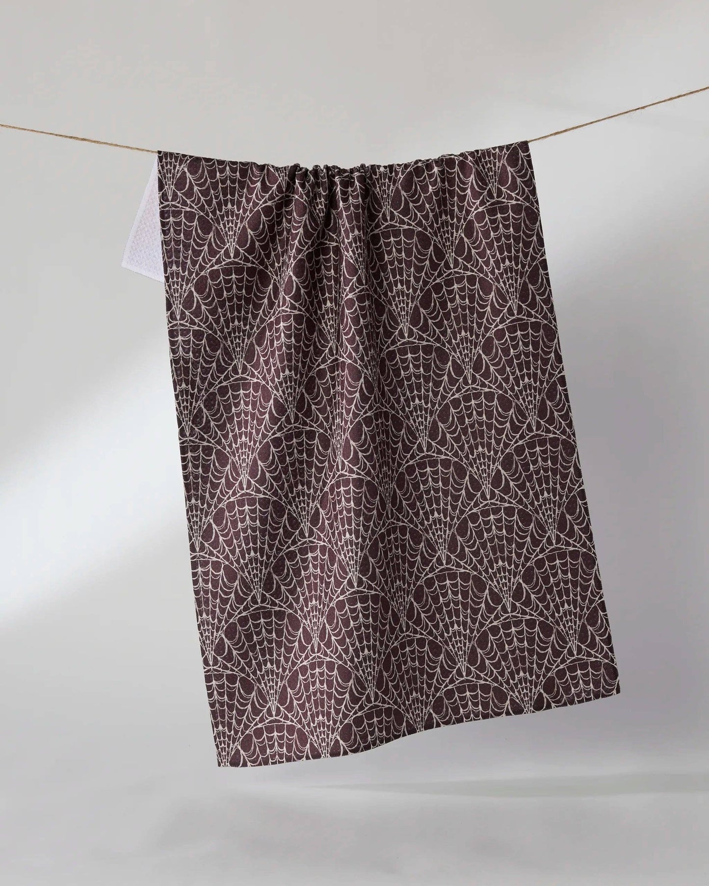 Velvet Cobwebs Tea Towel