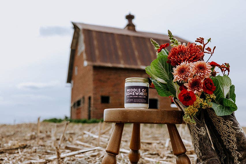 Middle Of Somewhere Candle: 16 oz Candle