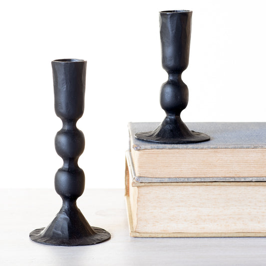 Black Taper Holders