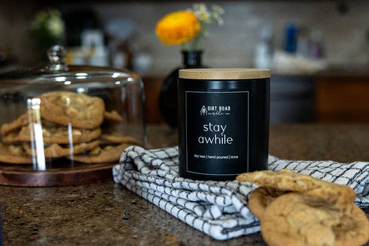 Stay Awhile Candle: 12 oz