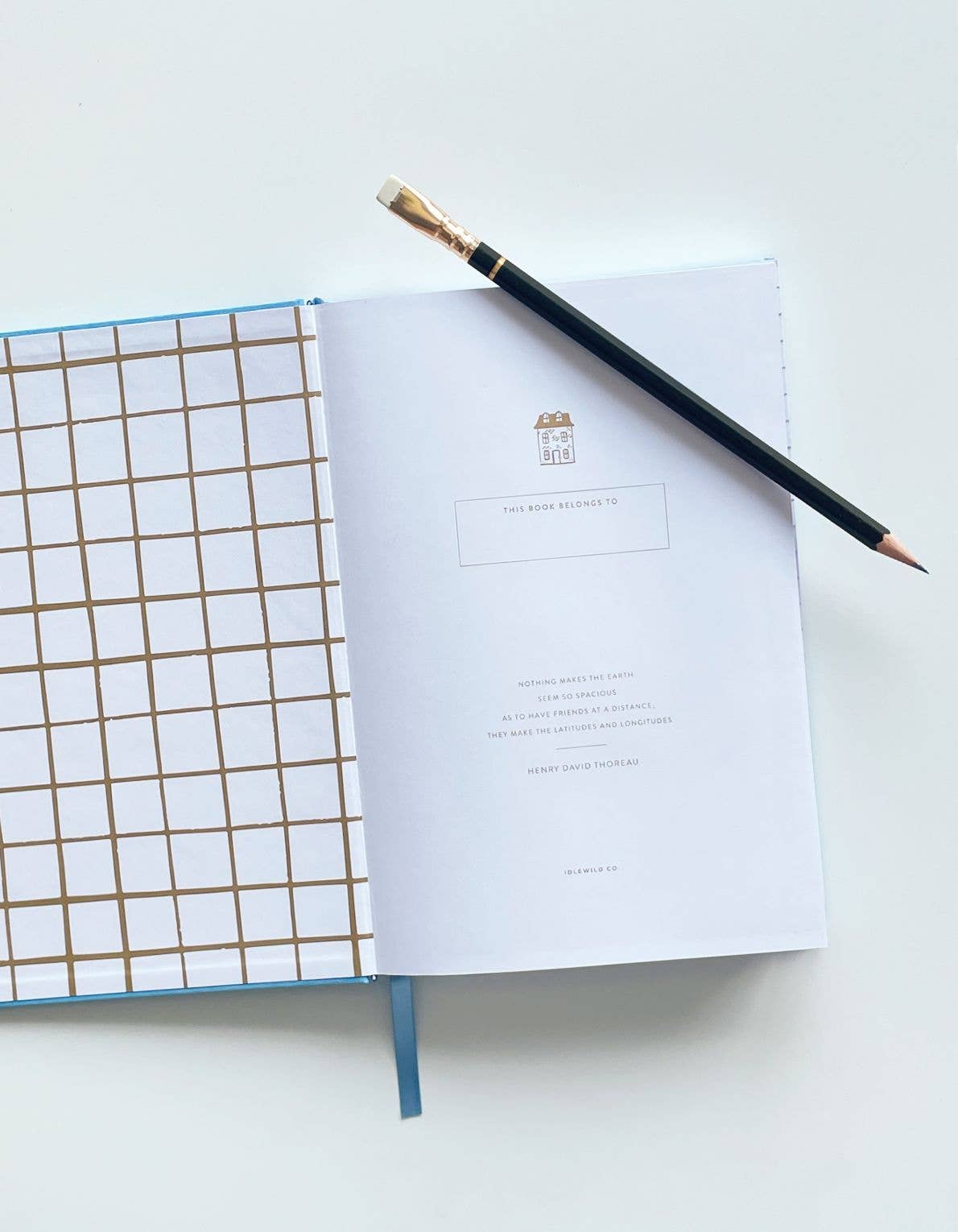 Address Book | Houses (Blue)
