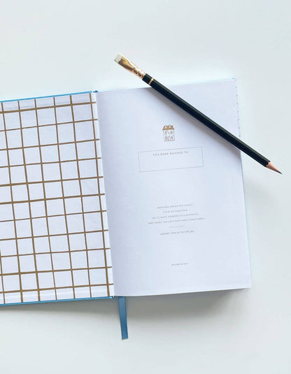 Address Book | Houses (Blue)