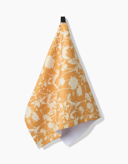 Geometry Tea Towel-Floral Invertion