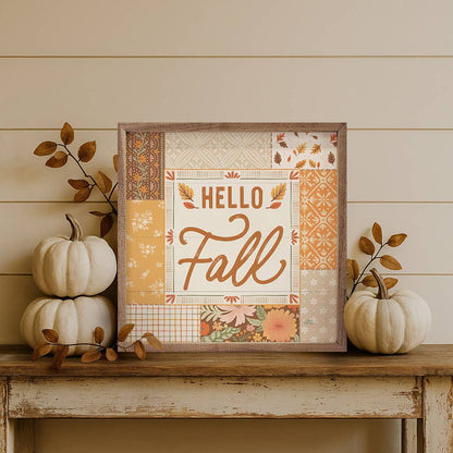 Blooming Autumn II By Laura Marshall: 8x8