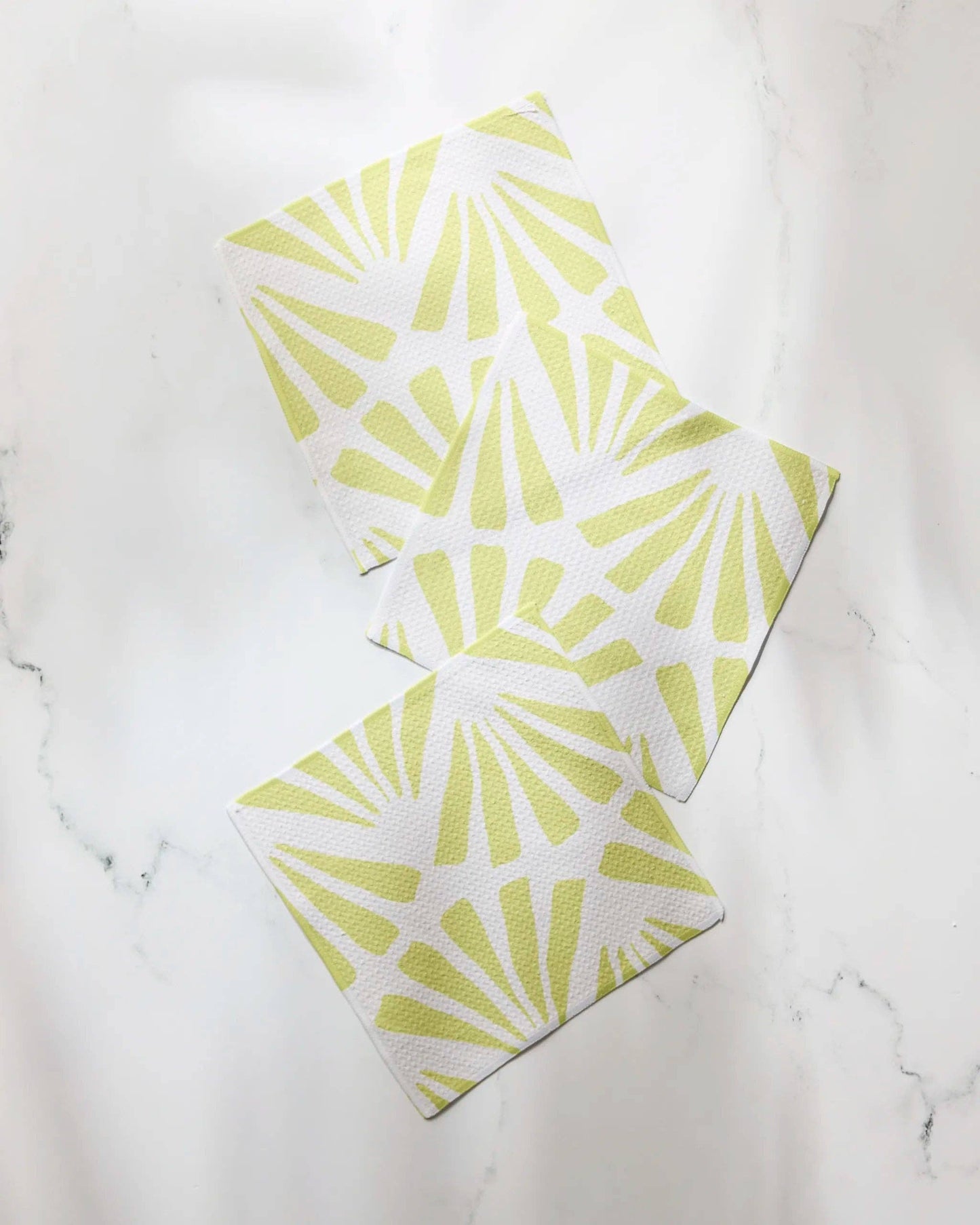 Lime Blossom Dishcloth Set