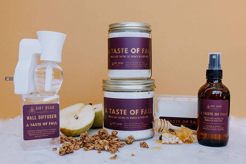 A Taste Of Fall Candle: 16 oz Candle
