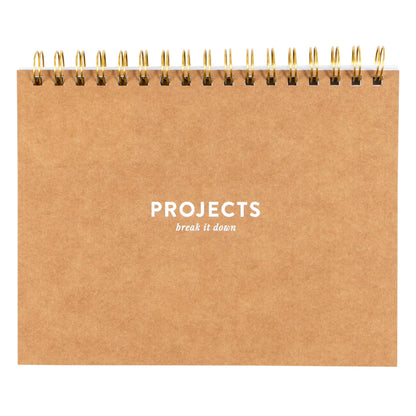 Undated Spiral Project Planner