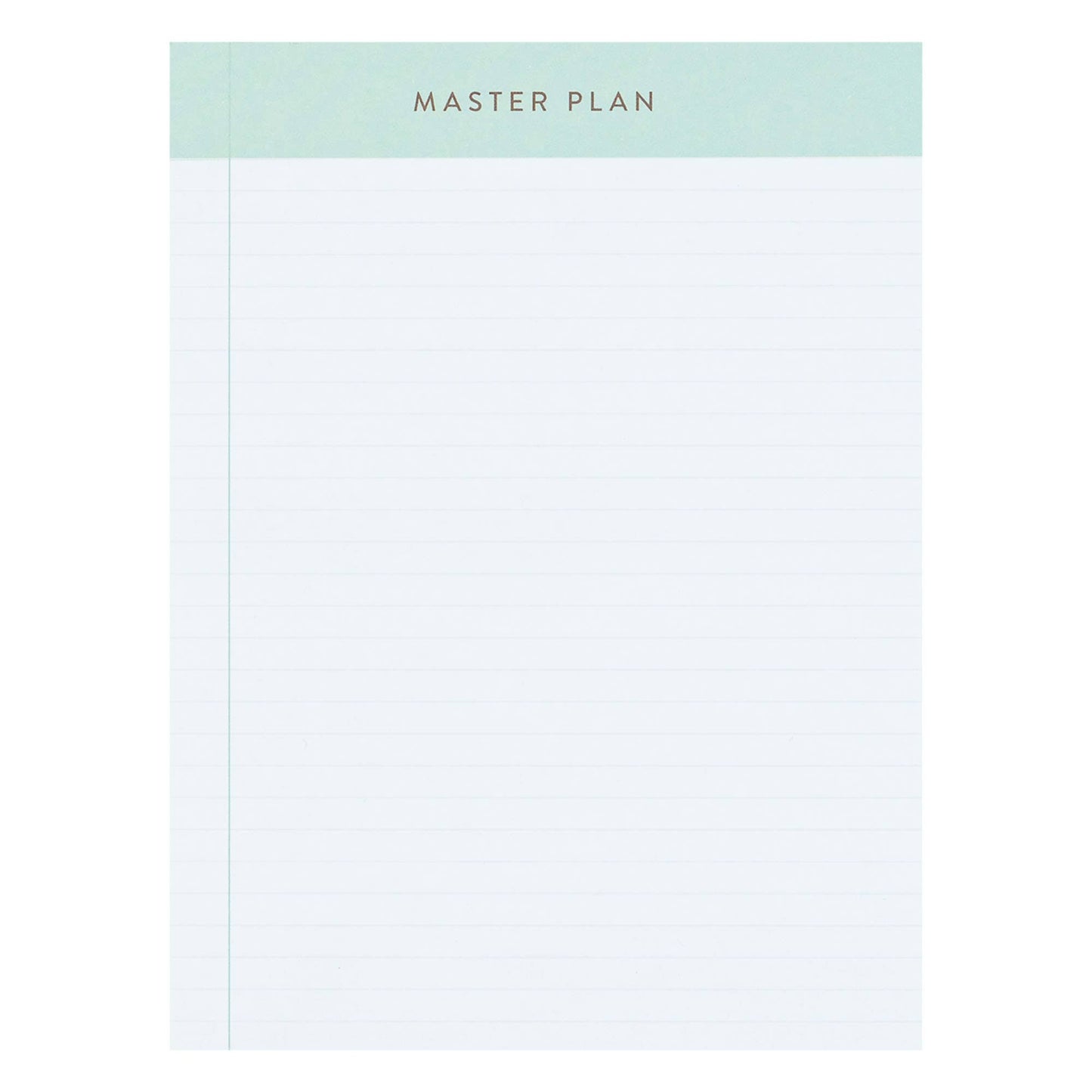 Master Plan Notepad