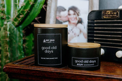 Good Old Days Candle: 6 oz