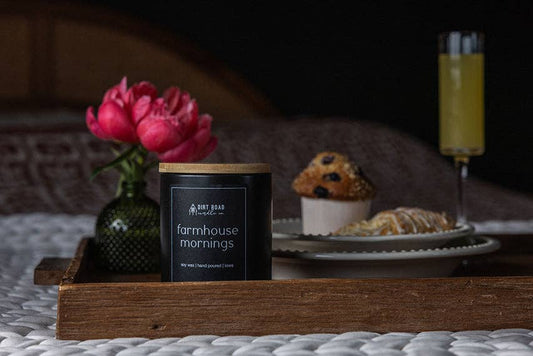 Farmhouse Mornings Candle: 12 oz
