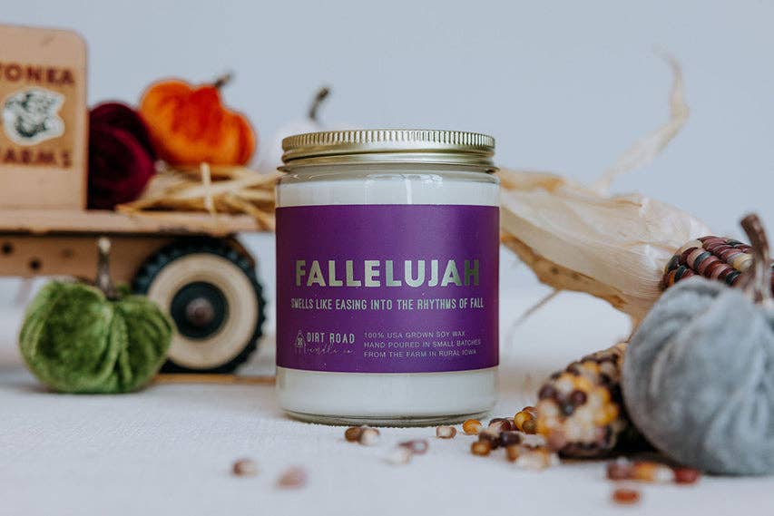 Fallelujah Candle: 16 oz Candle