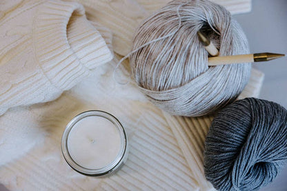 Cable Knit Sweater Candle: 8 oz Candle