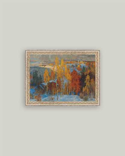 Autumn by the Northern Shore: 7x5